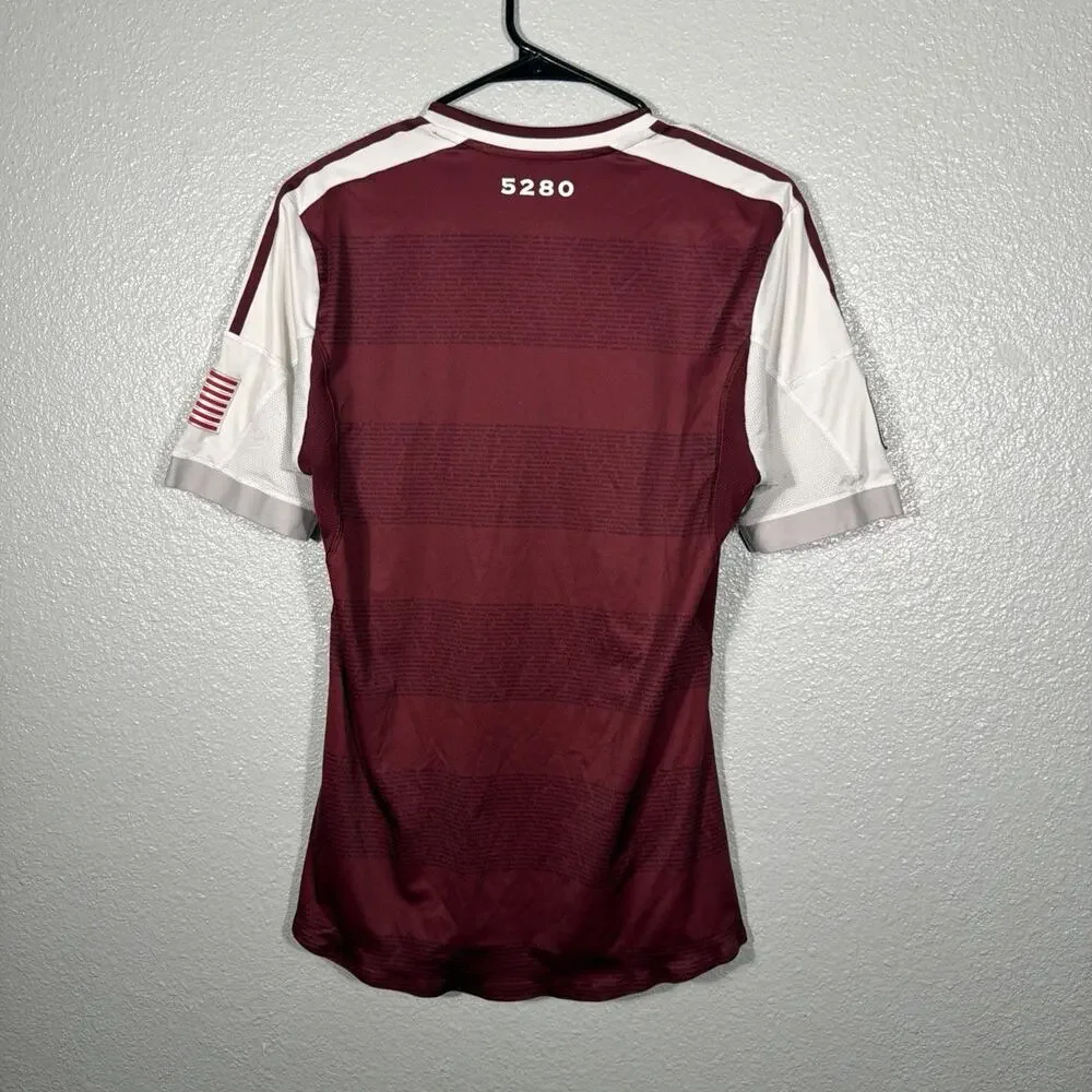 Authentic Colorado Rapids 2013 Home MLS Football Soccer Jersey Kit Medium